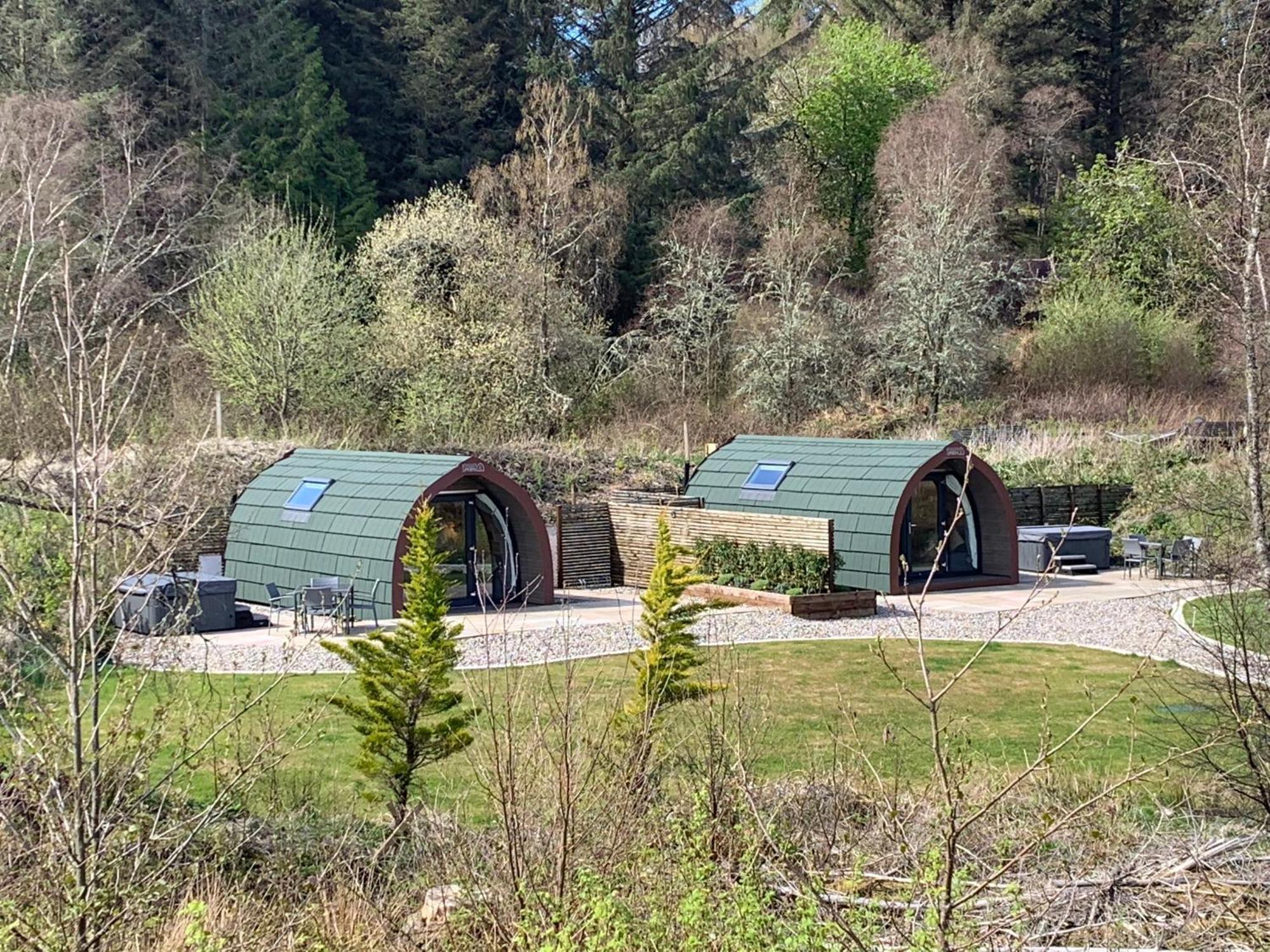 Villa Red Squirrel Pod With Hot Tub à Oban Extérieur photo